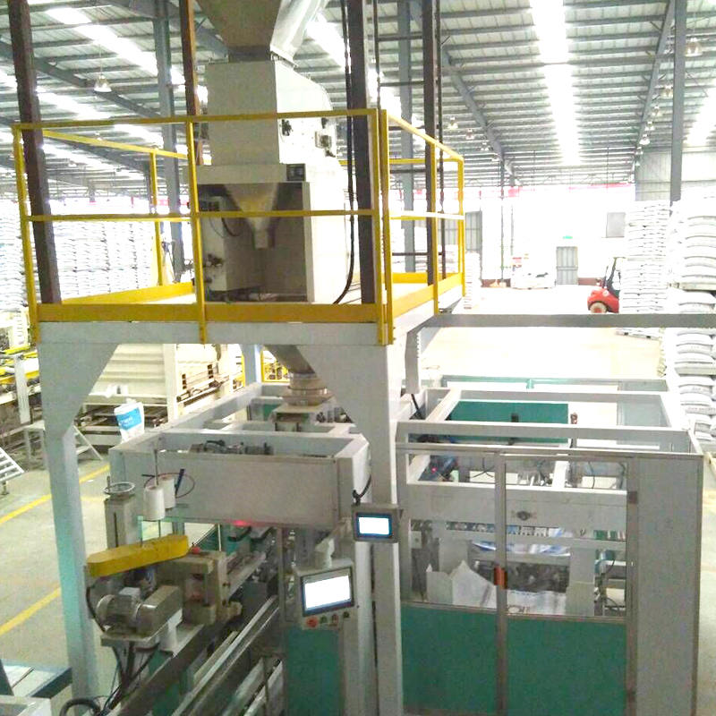 MP-HB50 Linha de embalagem de bolsas pesadas totalmente automática para pellets e batatas fritas