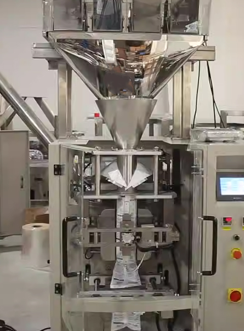 Máquina de embalagem em pó